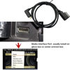 Picture of Litematiria MDC Type C AUX Adapter, 2 in 1 Car Music Audio Interface Compatible with Mercedes Benz for 15, 15 Plus, 15 Pro, 15 Pro Max Android Galaxy Note Google