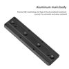 Picture of FANAUE Keymod Rail Tripod Plate Adapter Mount BKMOD-140 with Safety Stop Screws,for Tripod Ball Head Ballhead,Compatible Arca Swiss RRS Dovetail