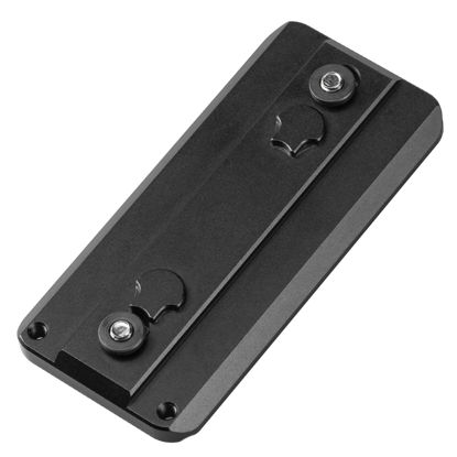 Picture of FANAUE Keymod Rail Tripod Plate Adapter Mount with Safety Stop Screws,for Tripod Ball Head Ballhead,Compatible Arca Swiss RRS Dovetail