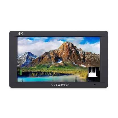 Picture of FEELWORLD FW703 7 Inch 1920x1200 IPS Full HD DSLR On Camera Field Monitor 3G SDI 4K HDMI Input Output Video Assist Peaking Focuswith Histogram