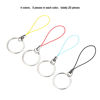 Picture of Bememo 20 Pieces Nylon Flash Drive Lanyard Keyrings with Color Strap for ID Card USB ID Card MP3 Player Keys Cellphone Keychain, 4 Colors