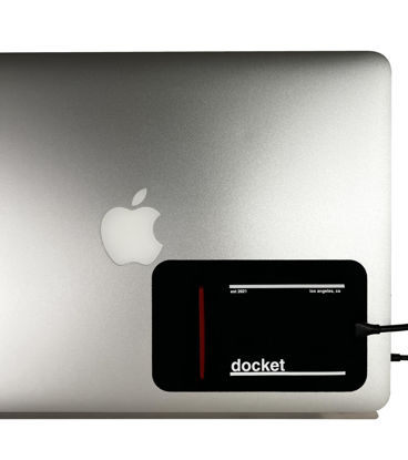 Picture of Docket Mini SSD External Hard Drive Holder for Laptop - Closed Pocket Design Pouch