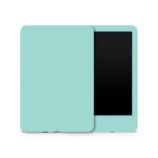 Picture of MightySkins Skin Compatible with Amazon Kindle 6-inch 11th Gen (2022) Full Wrap - Solid Seafoam | Protective, and Unique Vinyl Decal wrap Cover | Easy to Apply | Made in The USA