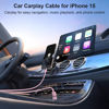 Picture of [Apple MFi Certified] USB to USB C Cable for iPhone 16 15, 5FT USB C Cable Compatible with iPhone 16 15, Type C Charger Fast Charging Carplay Cable, Carplay Cord Compatible with iPhone 16 15 (Pink)