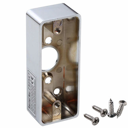 Picture of UHPPOTE Zinc Alloy Surface Mount Back Box Single Gang for Push to Exit Button