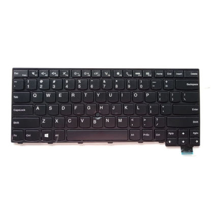 Picture of Siakoocty Laptop Replacement US Layout No pointer Keyboard for Lenovo Thinkpad T460s T470s S2 00PA411 00PA493 SN20H42323 SN20H42405 01YR046 00PA452 00PA534 01YT142 01EN682 01EN723 01EN723