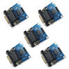 Picture of Kiro&Seeu 5pcs MAX3232 Root Module Connector Chip RS232 to TTL Female Serial Port to TTL DB9 Converter Board Compatible with Equipment Upgrades Like DVD Ar-duino Raspberry Pi(S232TOTTL-MD-5pcs)