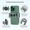 Picture of FANAUE Aluminum Phone Holder with 17mm Ball Head Compatible with Garmin mounts and 17mm Double Aocket Arm & Bike Motorcycle Phone Mount for 6-8.5" Smartphone, Anti-loosening Knob Double Protection
