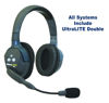 Picture of Eartec UL431 Ultralite Wireless Microphone System with 1 Master and 3 Remote Headsets (3 Singles & 1 Double) Bunled with Cleaning Cloth