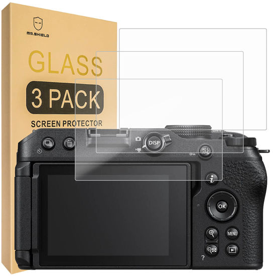 Picture of Mr.Shield [3-Pack] Screen Protector For Nikon Z30 Camera [Tempered Glass] [Japan Glass with 9H Hardness] Screen Protector