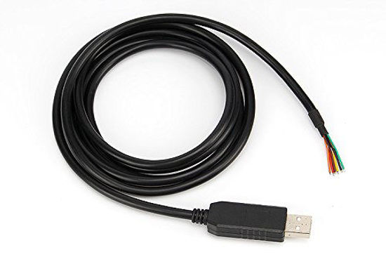 Picture of Green-utech 6ft FT232RL USB to 5v TTL Uart Serial Cable TTL -232r-5v We Cable Connector Wire End