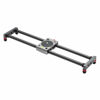 Picture of ANNSM 16 inches/40cm Mini Table Top Video Camera Slider Carbon Fiber Rail Rods for Smartphone iPhone Samsung DSLR Sony Canon Nikon Loading up to 11 lbs /5Kgs