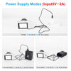 Picture of FOMITO DK-X1 USB Power Adapter with NP-BX1 Dummy Battery for Sony Cybershot ZV-1 DSC-RX1 RX1R RX100 II III IV V VI VII, M2 M3 M4 M5 M6/B M7, HX50 HX90 HX300 WX300 WX350 WX500 Cameras