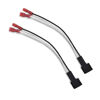 Picture of pinflaw 1 PC Car Speaker Wiring Harness, 72-5600 Front and Rear Door Horn Wiring Harness Adapter, Plug and Play Car Audio Accessories, Compatible with Ford Focus Chevrolet Mazda (Multicolored)