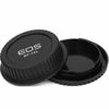 Picture of Pixel Lens Rear Cap + Camera Body Cap Combo for Canon 1D 5D 7D 10d 50D 60D 1000D 550D,etc EOS & EF EF-S Lens