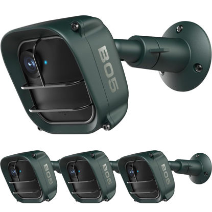 Picture of Gcioii Blink Outdoor 4 Wall Mount Grill Cover, Weatherproof Protective and 360 Degree Adjustable Mount for Blink Outdoor 4th Gen Security Camera (3 Pack Green, Camera are Not Included)