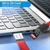 Picture of SD Memory Card Extension Cable PVC Material Car Navigation Memory Card Expansion Cable Computer SD Card Interface External Card Slot Adapter (19.6in/50cm)