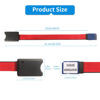 Picture of SD Memory Card Extension Cable PVC Material Car Navigation Memory Card Expansion Cable Computer SD Card Interface External Card Slot Adapter (19.6in/50cm)