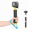 Picture of TELESIN Floating Hand Grip for GoPro Hero 13 12 11 10 9 8 7+ Series, DJI, Insta360 Most Action Cameras, Underwater Selfie Stick Suitable for Surfing, Snorkeling, Underwater Shooting