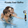 Picture of TELESIN Floating Hand Grip for GoPro Hero 13 12 11 10 9 8 7+ Series, DJI, Insta360 Most Action Cameras, Underwater Selfie Stick Suitable for Surfing, Snorkeling, Underwater Shooting