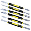 Picture of 6 Pieces Metal Spudger Set Dual Ends Opening Pry Tool Repair Tools Kit for Laptop Cell Phone Tablet MP3
