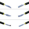Picture of 6 Pieces Metal Spudger Set Dual Ends Opening Pry Tool Repair Tools Kit for Laptop Cell Phone Tablet MP3