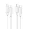 Picture of IFEART 2 Pack 3.3ft/1m USB C to USB C Cable for iPhone 16 15 Pro Max Plus, iPad Pro 13 12.9 11 inch, iPad Air 5 4, Mini 6, MacBook Air MacBook Pro Charger, Pixel 7 Pro, Type C Fast Charging Cord