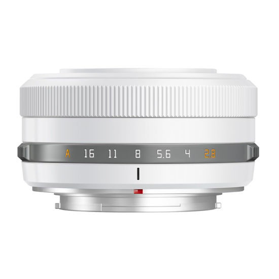 Picture of TTArtisan AF 27mm F2.8 XF Auto Focus APS-C Frame Camera Lens for XF-Mount Cameras X-A Series, X-T Series, X-E Series, X-Pro Series, X-S Series, X-M Series, X-H Series (White)