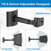 Picture of Speaker Mount for Logitech Z906 Speaker Wall Mount with Tilt and Swivel Adjustable Ceiling Mount for Logetich Z906 Speaker Mounts, Pair