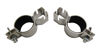 Picture of Crowd Control Center Pipe and Drape Backdrop Photobooth Wedding Party Convention Tradeshow Kit Framework ONLY (Clamps)