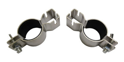 Picture of Crowd Control Center Pipe and Drape Backdrop Photobooth Wedding Party Convention Tradeshow Kit Framework ONLY (Clamps)