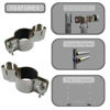 Picture of Crowd Control Center Pipe and Drape Backdrop Photobooth Wedding Party Convention Tradeshow Kit Framework ONLY (Clamps)