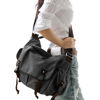 Picture of [Upgraded] Vintage Canvas Messenger Bag Large Book Laptop Shoulder Bag Women Men New