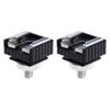 Picture of Micro Traders 2PCS Flash Hot Shoe Mount Adapter to 1/4 Thread Hole with 1/4"-20 Male to 1/4"-20 Male Tripod Screw Adapter Compatible with Canon 580EXII/580EX/430EXII/430EX