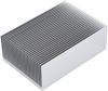 Picture of Awxlumv Large Aluminum Heatsink 7.87 x 2.71x 1.41 inch / 200 x 69 x 36 mm Heat Sinks Silver Oxide Surface Cooling 27 Fin for IC Module, PC Computer, Led, PCB