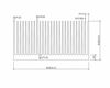 Picture of Awxlumv Large Aluminum Heatsink 7.87 x 2.71x 1.41 inch / 200 x 69 x 36 mm Heat Sinks Silver Oxide Surface Cooling 27 Fin for IC Module, PC Computer, Led, PCB