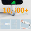 Picture of Short USB C Charging Cable 1ft, 5 Pack Durable USB A to USB Type C 3A Fast Charging Cord for Charging Station, Compatible with Samsung Galaxy Note S10 S20 S30 OnePlus 7T 8T Pixel 4 5 LG V30 V20 V40