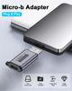 Picture of Duttek USB C to Micro B Adapter 10Gbps, Micro B to USB C Adapter 3.2, USB Type C Female to Micro B Male Converter Adapter for Hard Drive Cable, External Hard SSD Drive, Tablet, Phone, Laptop, 2 Pack