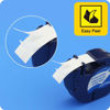 Picture of Label KINGDOM 20-Pack Label Compatible with DYMO 91331 LetraTag Label Tapes White Plastic Refills 12mm x 4m (1/2" x 13') for Dymo Letra Tag Label Maker LT100H LT100T QX50 LT-200B, Black on White