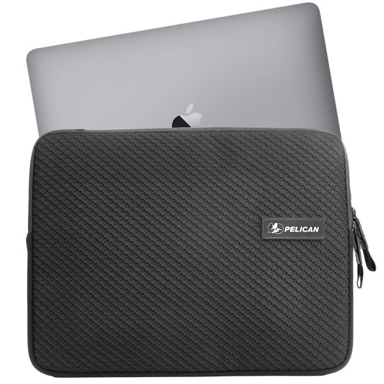 Picture of Pelican Traveler Laptop Case/Sleeve 14 Inch [Padded Exterior] [Compact Design] Weather Resistant and Heavy Duty Laptop Bag for All Laptops from 12 inches up to 14 inches - MacBook Pro/Air - Black