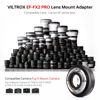 Picture of VILTROX EF-FX2 PRO 0.71x Focal Reducer Lens Mount Adapter Compatible with Canon EF Lenses to Fuji X-Mount Cameras, Lens Converter with Auto Focus, Aperture Control, EXIF Transmission, IS Stabilization