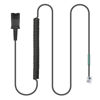 Picture of U10P Headset Adapter RJ9 to QD Cable for Plantronics Quick Disconnect Headset Cord Compatible with Polycom VVX411 VVX410 VVX311 VVX310 Plantronics ShoreTel Avaya NEC Aastra Mitel Nortel Landline Phone