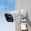 Picture of FOSCAM 4K 8MP Security Cameras Wireless Outdoor, 5GHz&2.4GHz WiFi Surveillance Camera for Home Security Outside, 120° FoV, 20x Zoom, AI Detect Human/Vehicle, 66FT Color Night Vision, IP66