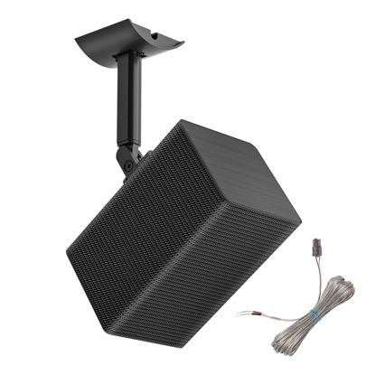 Picture of notiela Tilt and Swivel Adjustable Speaker Wall Mount for Samsung SWA-9200S SWA-9100S SWA-9000S SWA-8500S Rear Speakers Ceiling Speaker Mount, 1 Pack