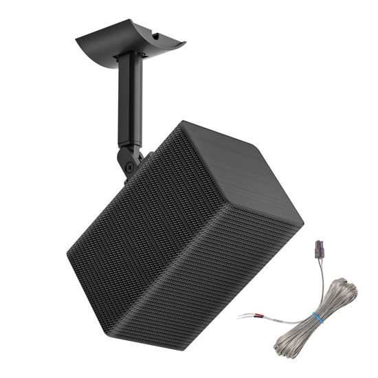Picture of notiela Tilt and Swivel Adjustable Speaker Wall Mount for Samsung SWA-9200S SWA-9100S SWA-9000S SWA-8500S Rear Speakers Ceiling Speaker Mount, 1 Pack