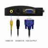Picture of GINTOOYUN RCA to VGA Adapter,Composite AV S-Video to VGA Converter,for HDTV, Monitors, Laptop, Desktop,DVD/VCD/Camera/Set-top Box