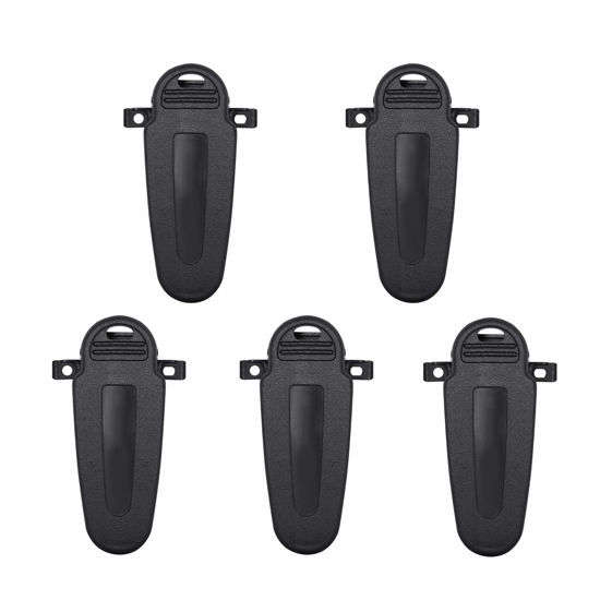 Picture of Amasu 5Pcs KBH-12 Belt Clip Compatible with NX-220 NX-320 TK-3360 TK-3173 TK-3170 TK-3160 TK-3140 TK-2360 TK-2170 TK-2160 TK-2140