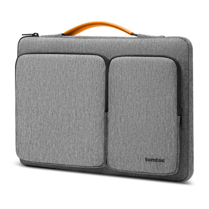 Picture of tomtoc 360 Protective Laptop Sleeve for 15-inch New MacBook Air M3/A3114 M2/A2941 2024-2023, 15 Inch Surface Laptop 6/5, Dell XPS 15 Plus, MacBook Pro (A1990 A1707), Water-resistant Accessory Bag Case
