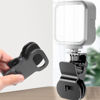 Picture of RecDec 2 Pack Selfie Light Clip Mount Holder with 1/4 Screw Connector Attachment Clamp Stand for Monitor Camera Screen LCD Display Top Fill Light Flash Webcam Phone Tripod Tablet Video