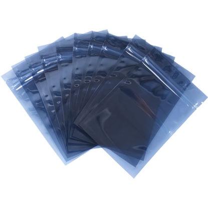 Picture of Anti Static Bags, 100pcs Resealable ESD Bags 4x6in/10x15cm,Antistatic Bags for 2.5'' Hard Drive SSD HDD and Electronic Device